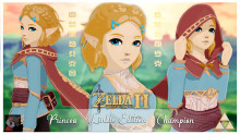 [LINKLE] Zelda Champion Triforce (cosplay)