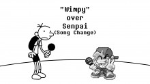 Wimpy over Senpai (From the Greg Heffley Mod)