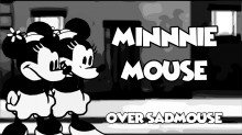 Minnie Mouse over Suicide Mouse Skin