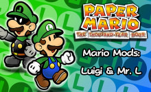 Mario Mod: Playable Luigi & Mr. L