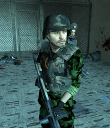 Barney in Rebel Outfit [Half-Life 2] [Mods]