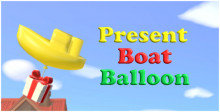 Present Boat Balloon