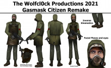 Wolfcl0ck's 2021 Gasmask Citizen Remake!