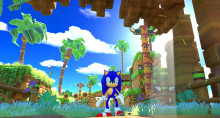 Sonic superstars прохождение. Sonic Generations Лабиринт. Sonic Forces Mods. Sega Superstars. Sonic Forces Sonic model.