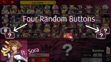 Two or Four Random Buttons