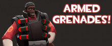 Demoman's Armed Bandolier Grenades