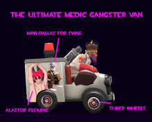 The Ultimate Medic Gangster Van
