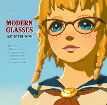 Linkle Set of the Wind & glasses (opt)