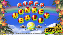 Super Monkey Ball 2 Title Screen