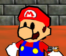Paper Mario 3D 64