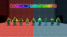 Rainbow Lightwarps!