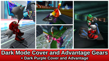 Dark Mode Cover and Advantage Gears