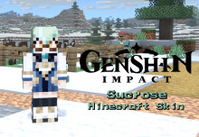 Sucrose (Genshin Impact) Minecraft Skin
