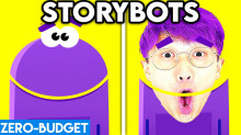StoryBots with Zero Budget but charted