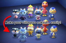 Easy Villagers Without Clothes