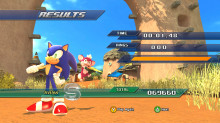 Sonic Unleashed Results Hud