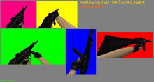 Remastered MP5SD+LASER+REANIMS