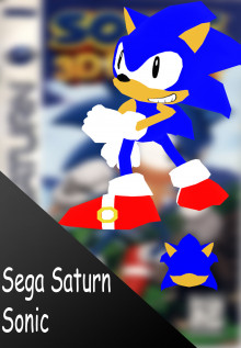 [Commission] Sega Saturn Sonic