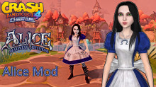 Crash Bandicoot 4 Alice Madness Returns Alice Mod