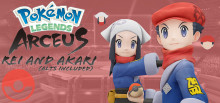 Rei and Akari - Pokemon: Legends Arceus
