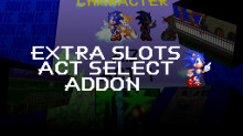 Extra Character Slots Act Select Add-On