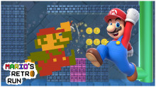Mario's Retro Run (1-1 and 1-2 Remake)