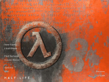 Half-Life Cover Art Menu Background