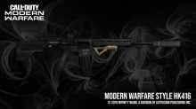 Modern Warfare Style HK416