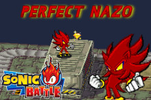 Perfect Nazo over Sonic