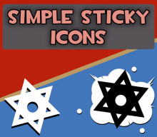 Simplified Sticky Icon