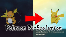 Pokemon De-Evolution (Evolution System Overhaul)