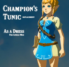 Linkle's Champion Tunic as a Dress