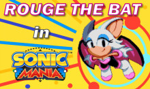 Rouge In Sonic Mania
