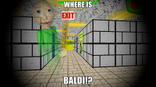 Baldi's Becomes invisible...