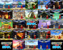 Capcom vs Snk Stages Pack
