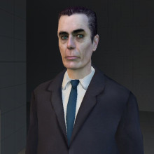 HL:A GMan (HL2 Default Briefcase) [Half-Life 2] [Mods]