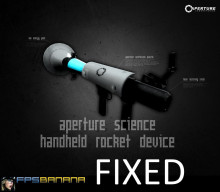 Aperture Science Handheld Rocket Device Fix