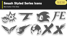 Smash-Styled Series Icons