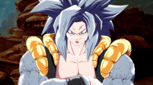 SSJ4 Gogeta without his vest/jacket [Dragon Ball FighterZ] [Mods]