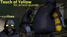 Touch of Yellow + Eye Fixes for Prison Guards
