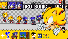 Neo Sonic and super forms for Sonic Boll