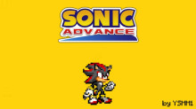 Shadow skin - Sonic Advance SMB1