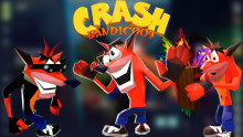 Crash of the Titans + Beta Model over Crash [Crash Bandicoot 4