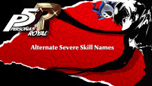 Alternate Severe Skill Names