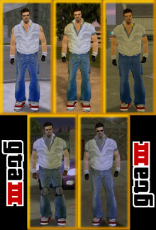 GTA 3 Postal skins pack by DeathCold [Grand Theft Auto III] [Mods]