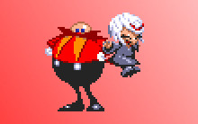 Starved Eggman in Sonic 3 A.I.R