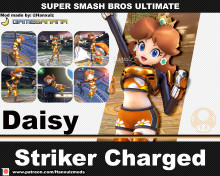 Daisy (Surfer) [Super Smash Bros. Ultimate] [Mods]