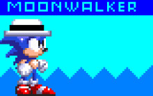 Sonic The Hedgehog's Moonwalker