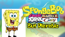 Spongebob FNF Battle Crazy But Is Playable.