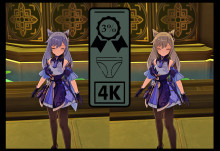 Ganyu "3%" Thiccer W/o Nipple Bumps Version Mod for Genshin Impact | GI